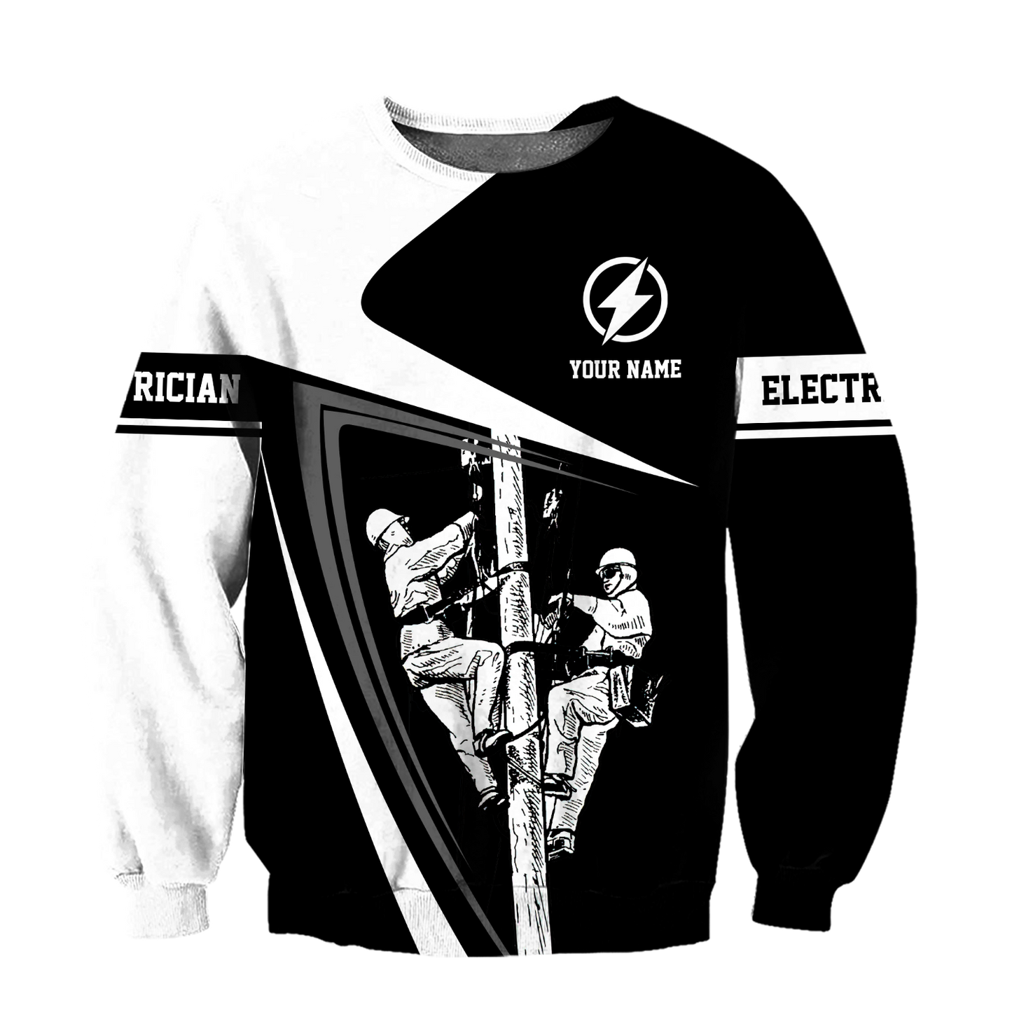 Customize Name Electrician 3D All Over Printed Unisex Shirts MH08052101