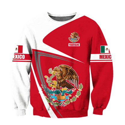 Persionalized Mexico 3D All Over Printed Unisex Shirts DA25062105