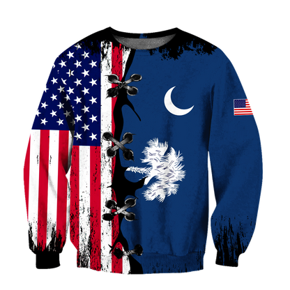 American Honduras 3D All Over Unisex Hoodie
