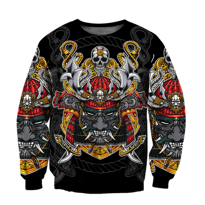 Premium Unisex 3D Printed Samurai Shirts MEI