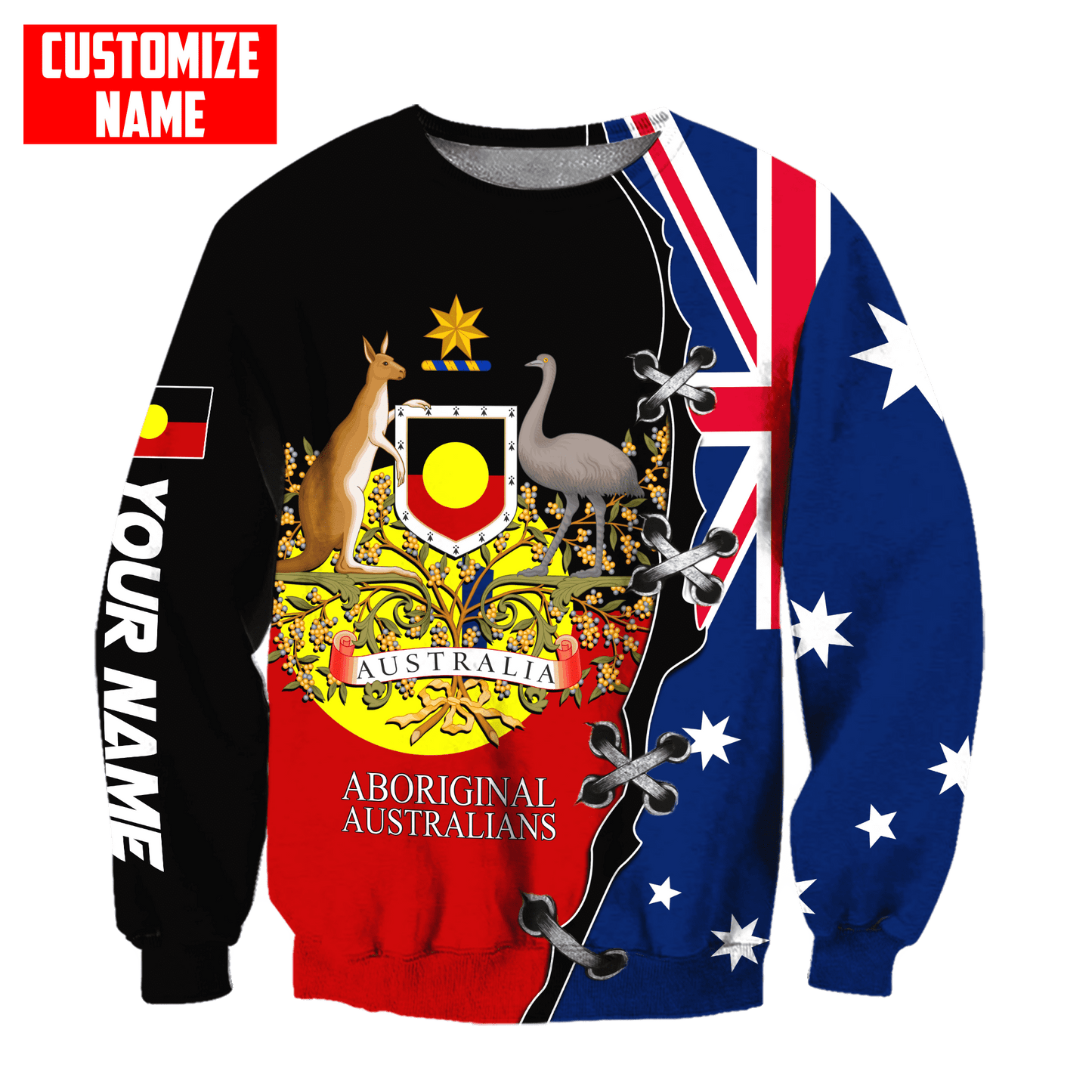 Personalized Name Australia 3D All Over Printed Unisex Shirts