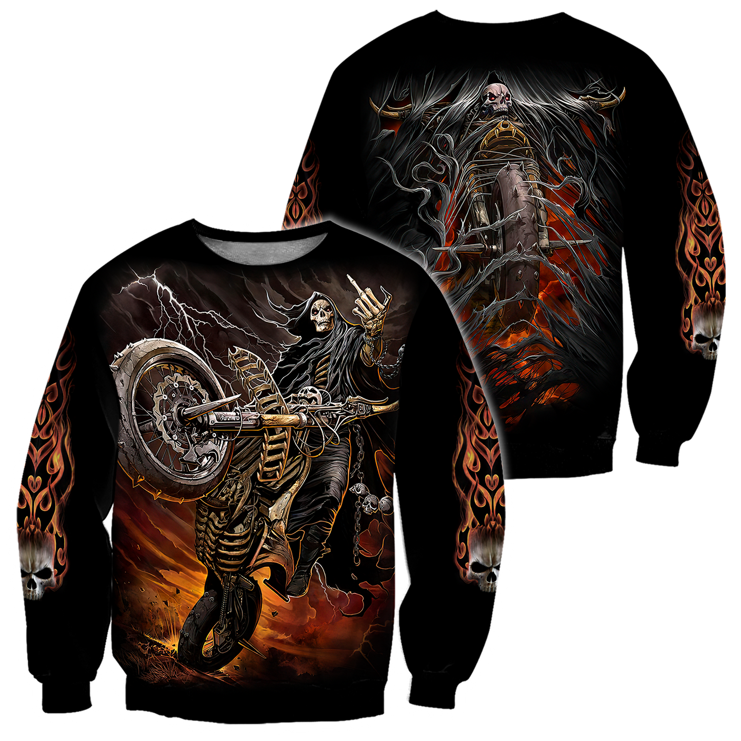 Skull Hoodie For Men And Women TNA13032108