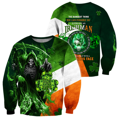 Irish Saint Patrick Day 3D All Over Printed Unisex Shirt