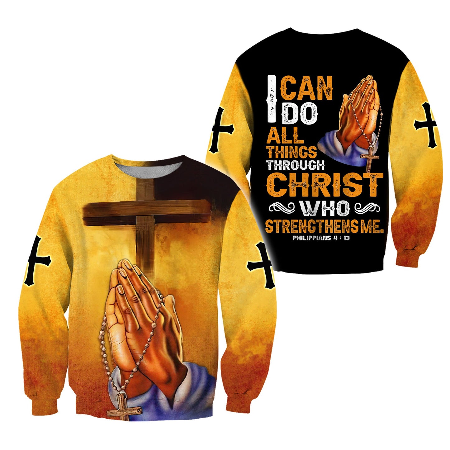 I Can Do All Things Through Christ - Christian - 3D All Over Printed Style for Men and Women