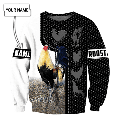 Personalized Rooster 3D Printed Unisex Shirts DD01062104