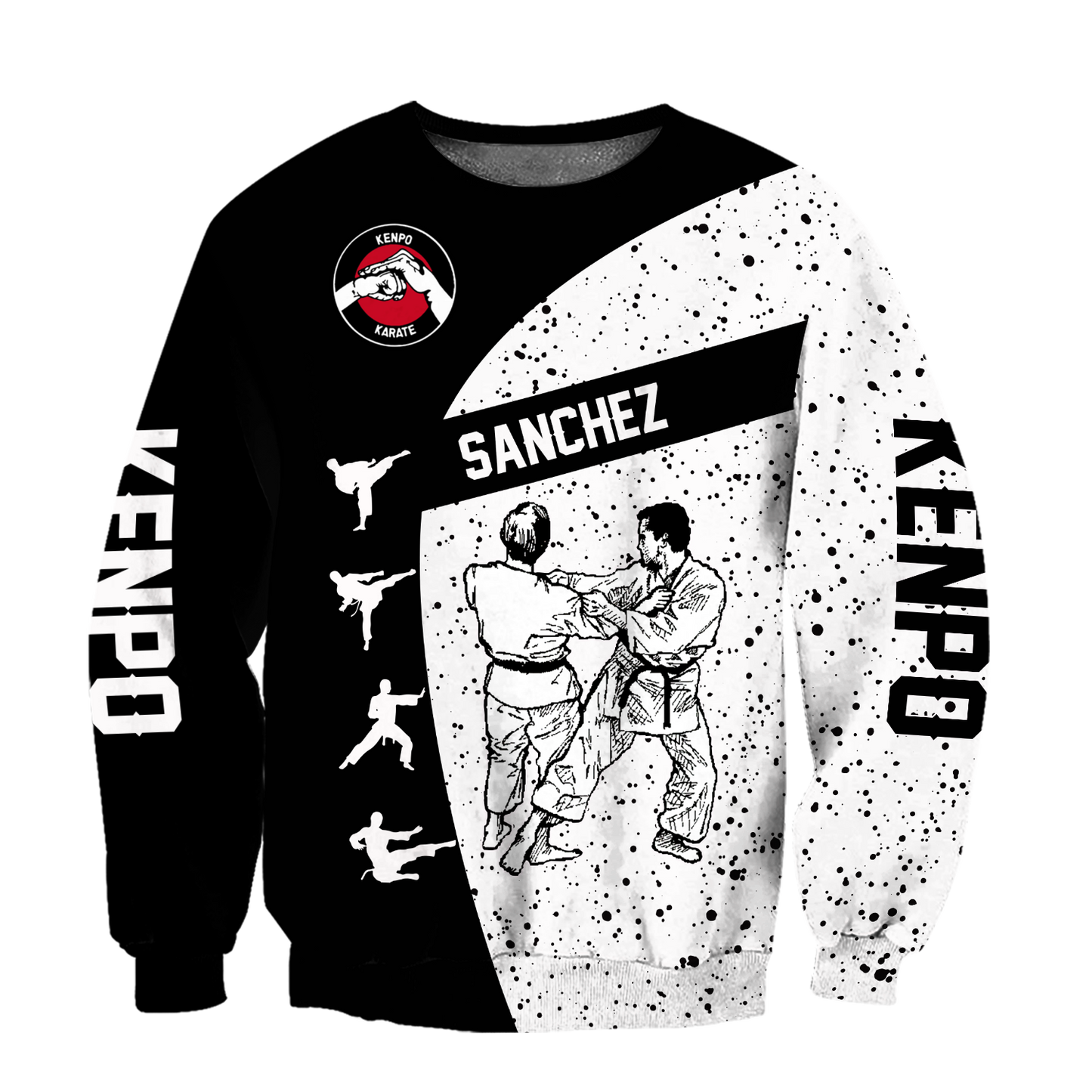 Customize Name Karate Hoodie For Men And Women TNA08032108