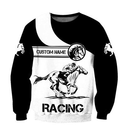 Racing Horse 3D All Over Printed Unisex Shirts