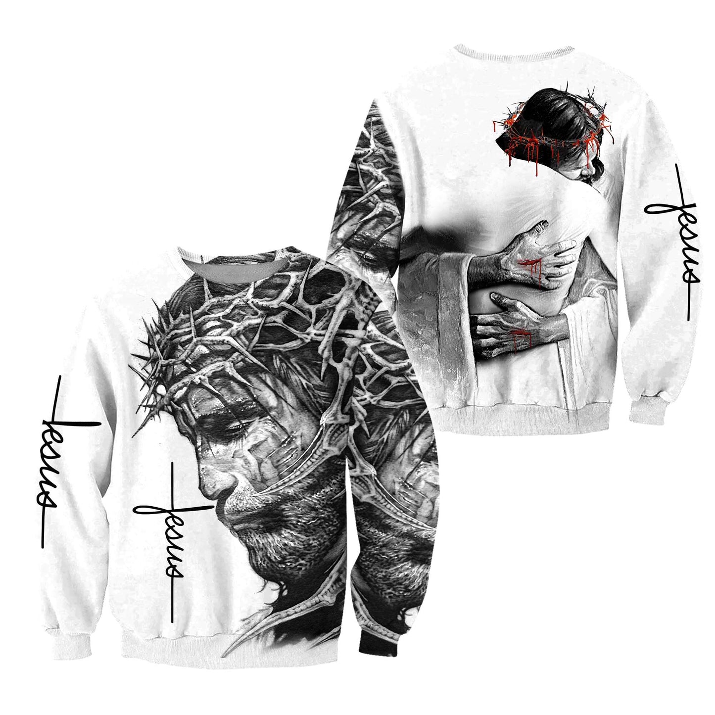 Premium Christian Jesus Easter 3D All Over Printed Unisex Shirts HV