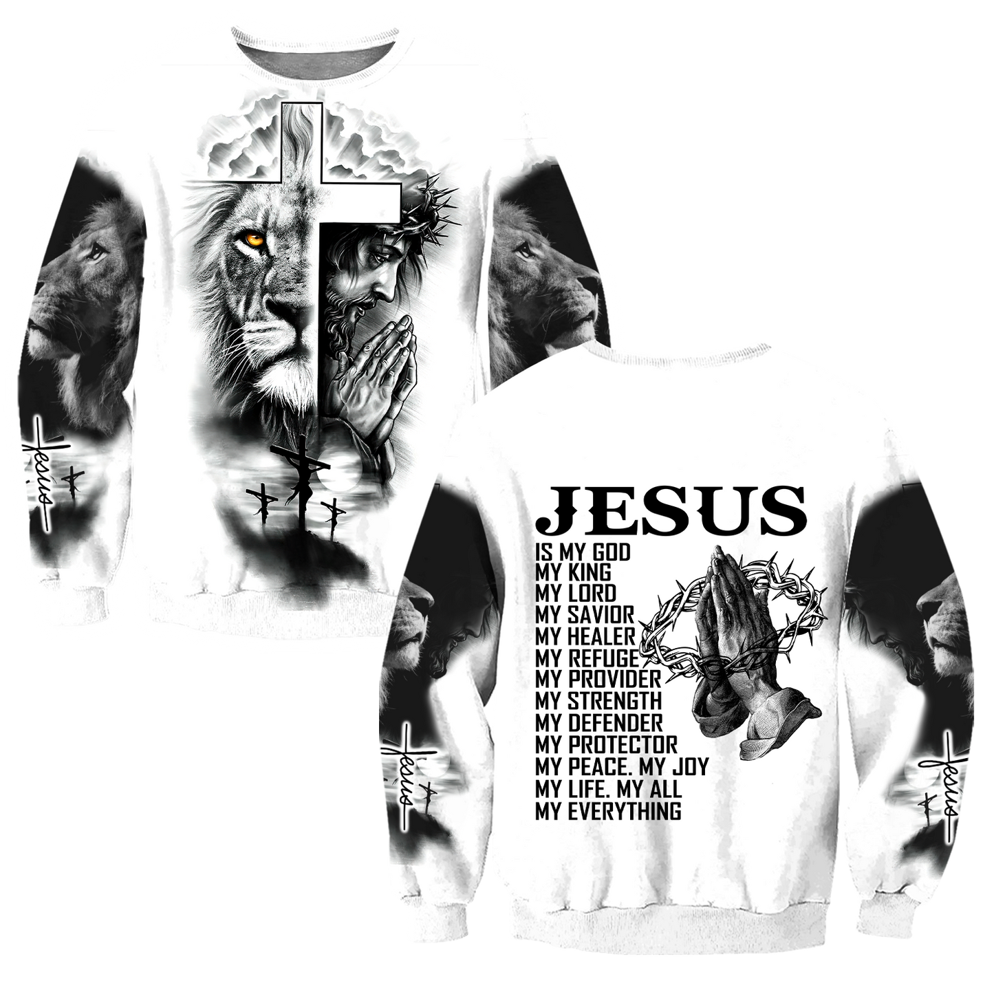 Jesus Is My God 3D All Over Printed Shirts