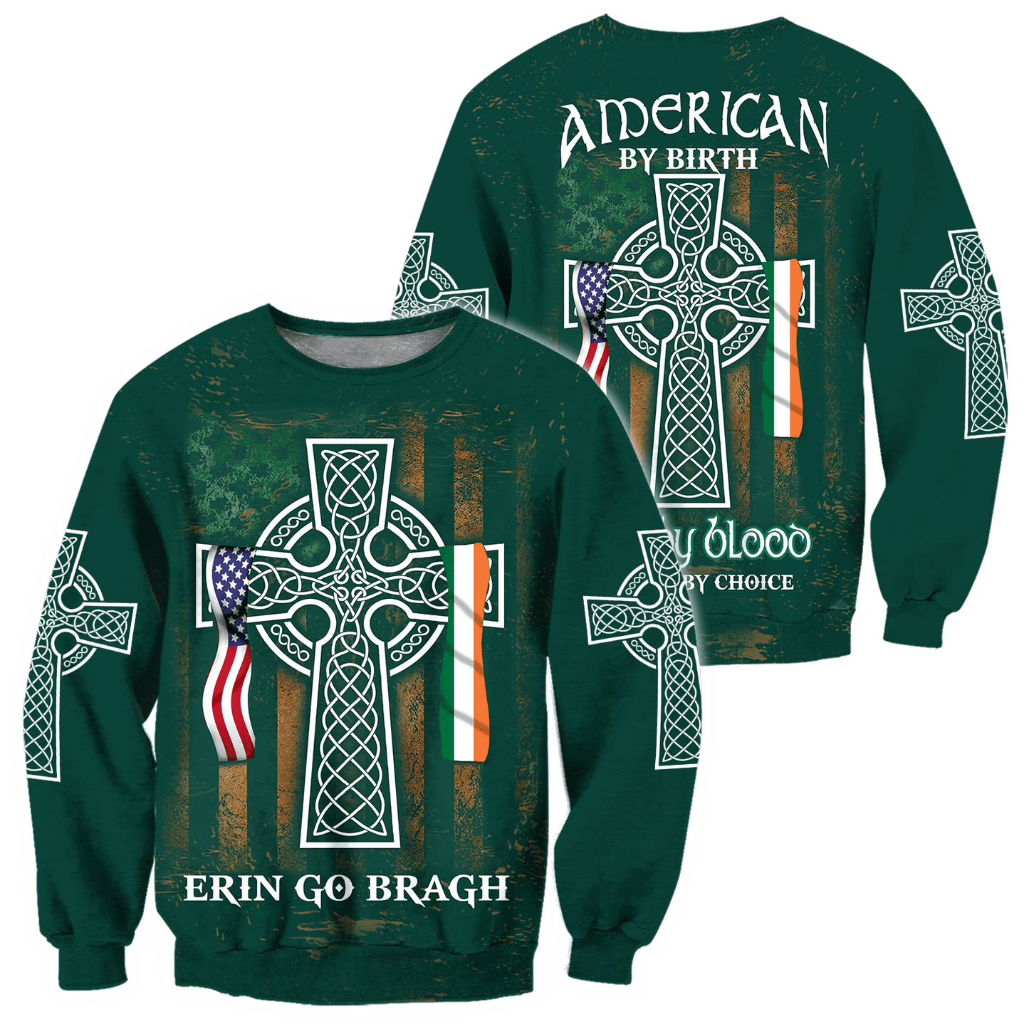 Irish Saint Patrick Day 3D All Over Printed Unisex Shirt