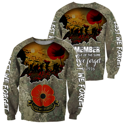 Premium Anzac Day 3D All Over Printed PL