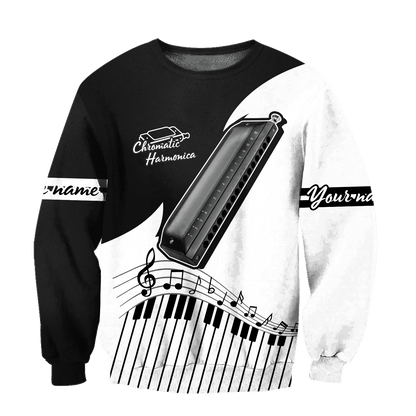 Personalized Harmonica Music 3D Printed Unisex Shirt HHT10072120