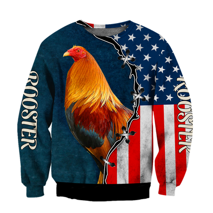 Rooster 3D Printed Unisex Shirts SN02062105