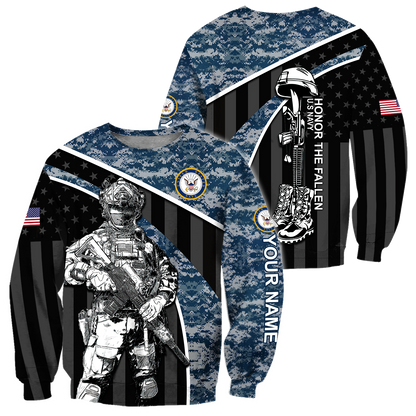 American US Namy Personalize 3D All Over Unisex Hoodie