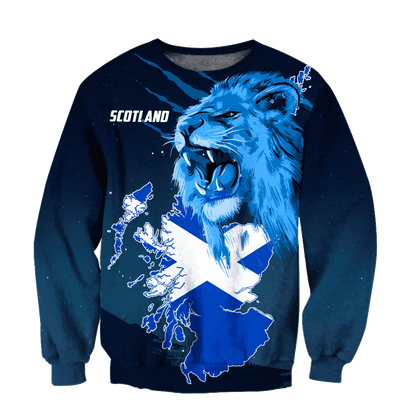 Premium Scotland Lion 3D All Over Printed Unisex