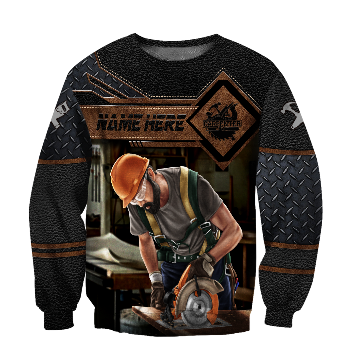 Personalized Name Carpenter 3D All Over Printed Unisex Shirts Ver 3
