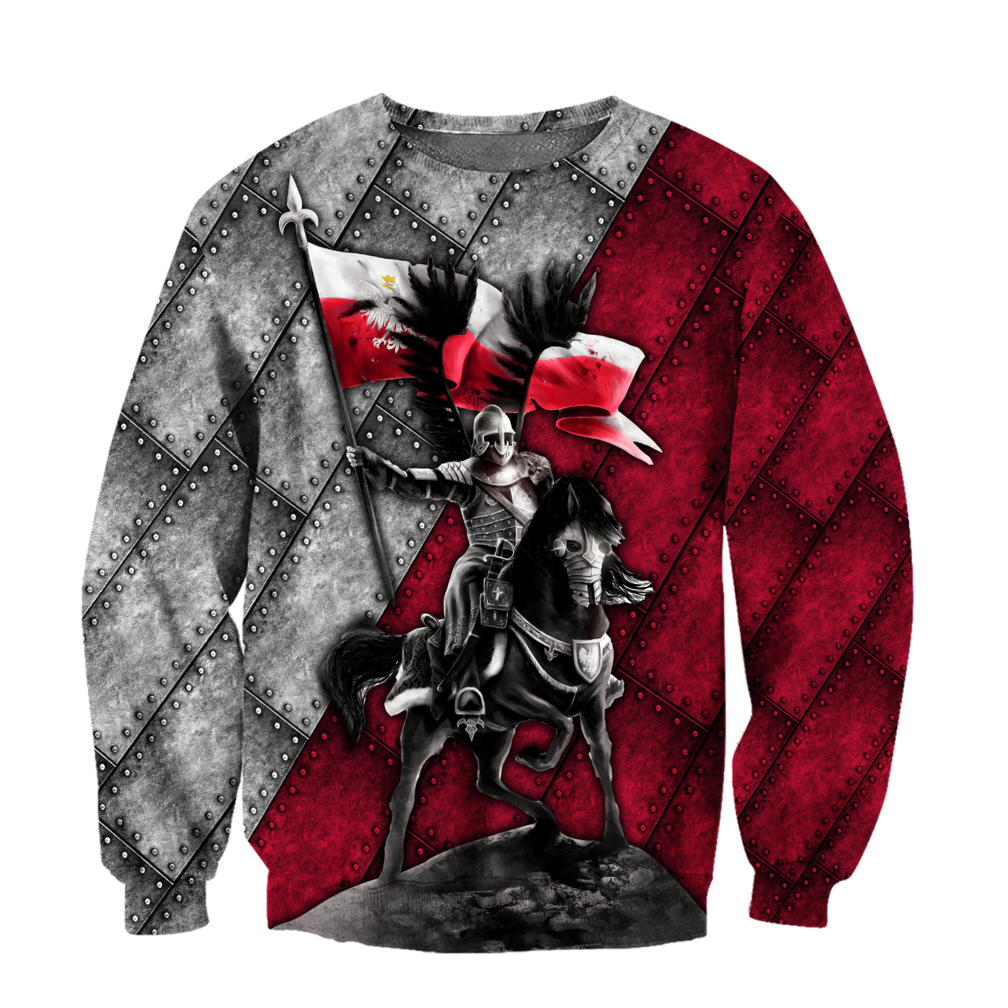 Premium Polish Hussars 3D All Over Printed Unisex Hoodie