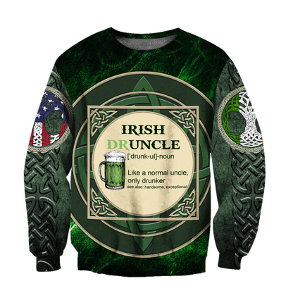 Irish Saint Patrick Day 3D All Over Printed Unisex Shirt
