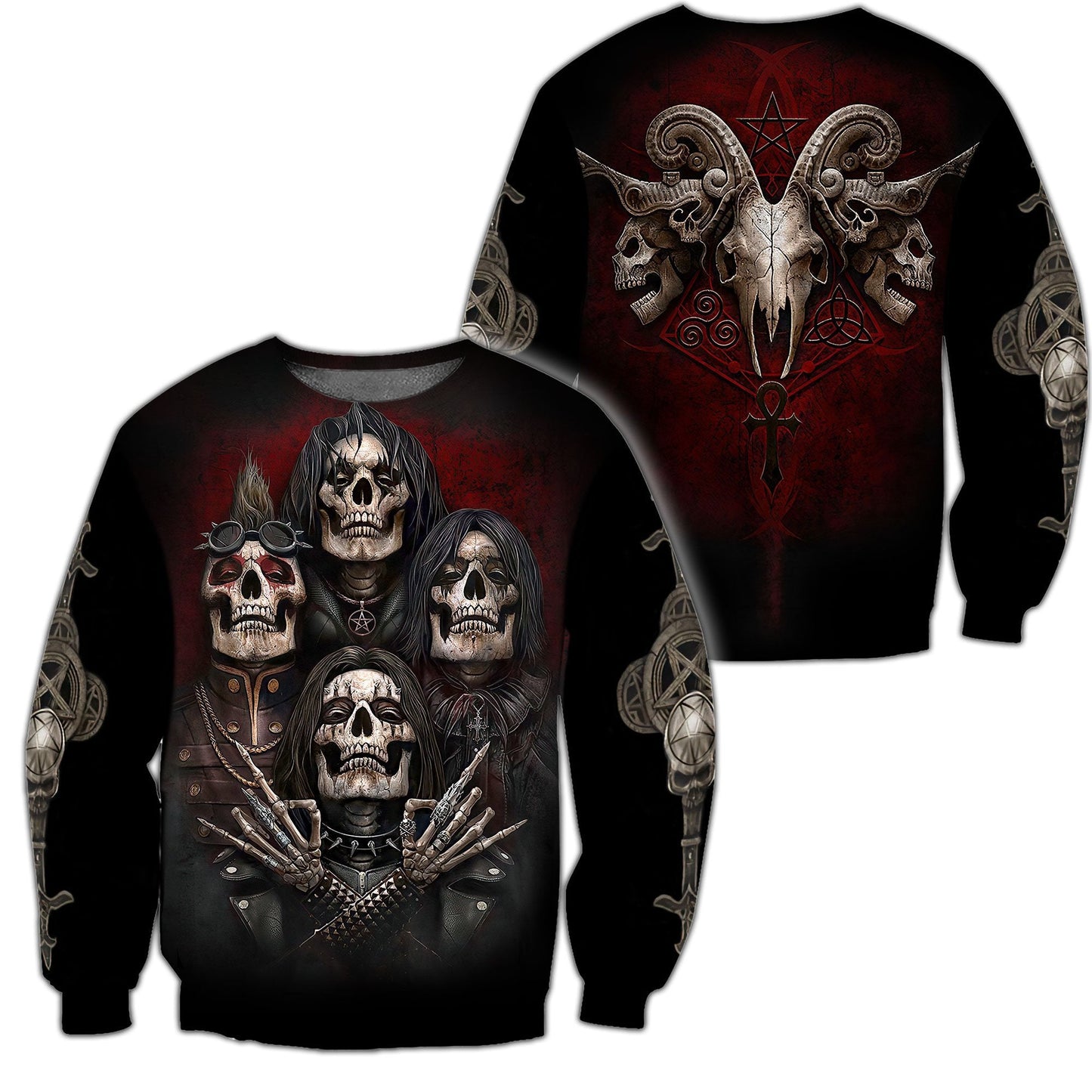 Skull Hoodie For Men And Women NTN04032105