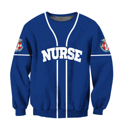 Premium Nurse Personalized Name 3D All Over Printed Unisex Shirts