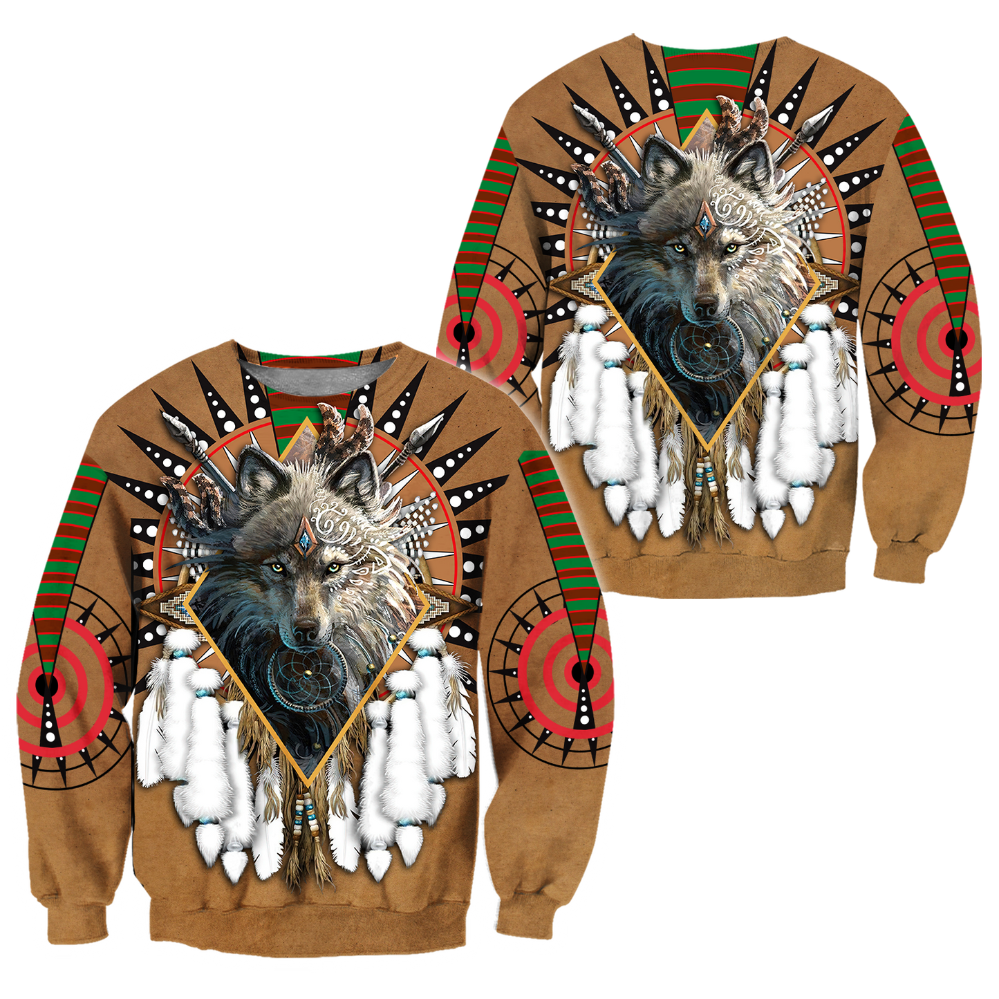 Native American 3D All Over Printed Unisex Shirts