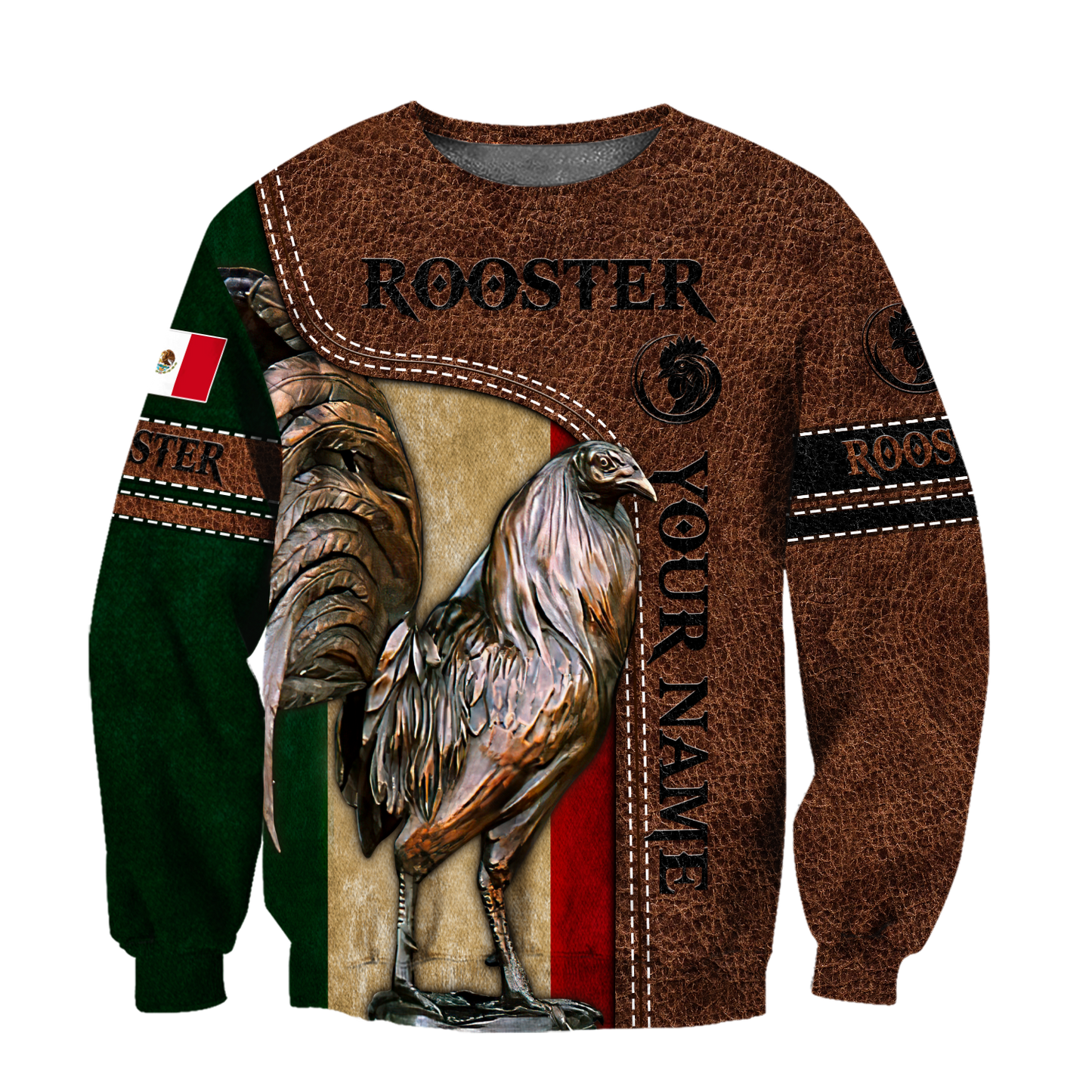 Personalized Mexican Rooster 3D Printed Unisex Shirts TNA08052102