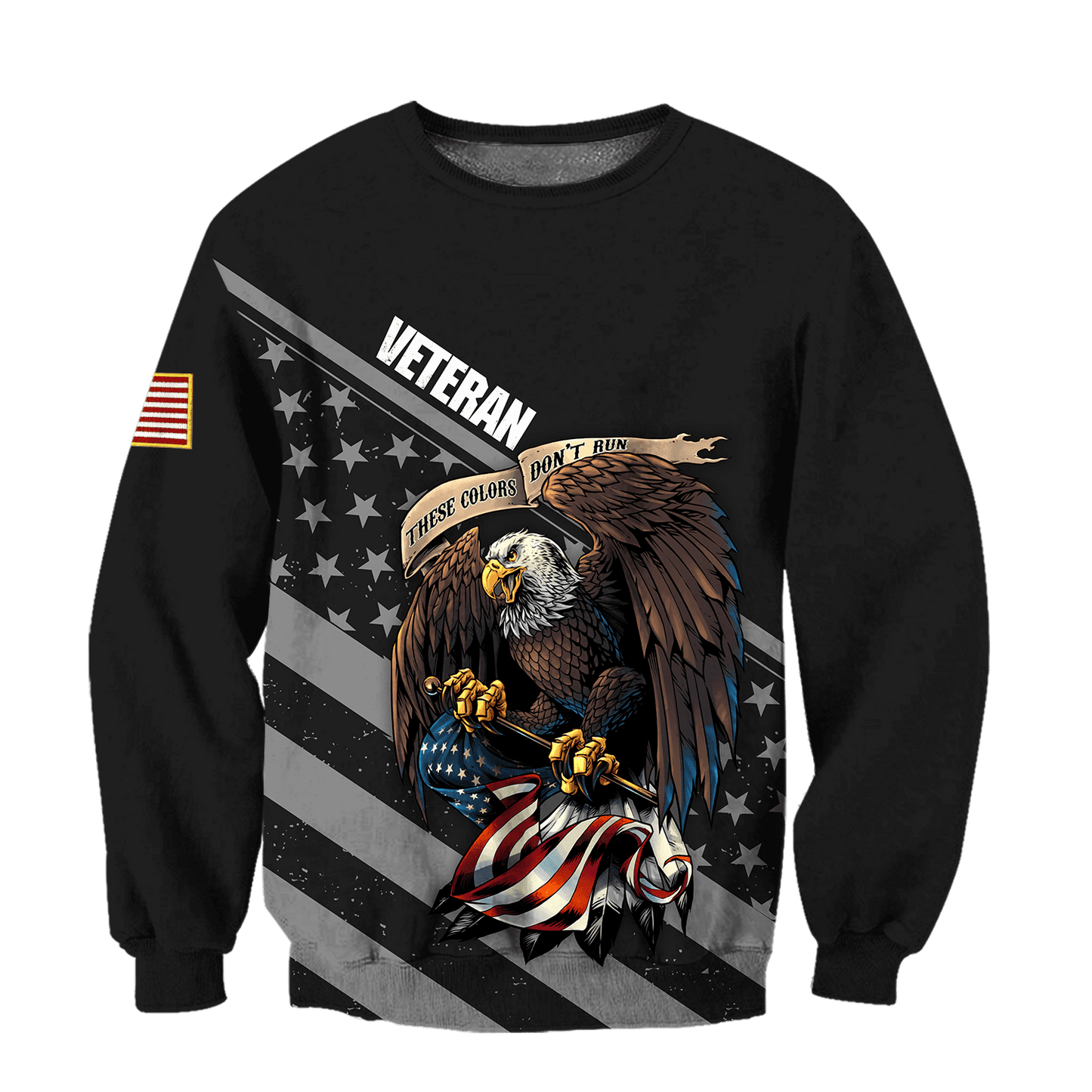 Premium Unique Veterans Polo Shirts Ultra Soft And Comfort Black Collar Black