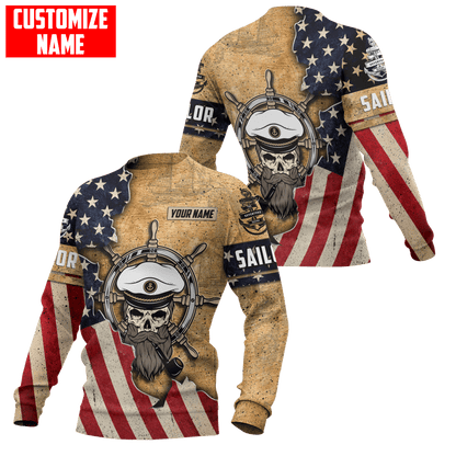 Customized name The Adventure Begins 3D All Over Printed Shirts