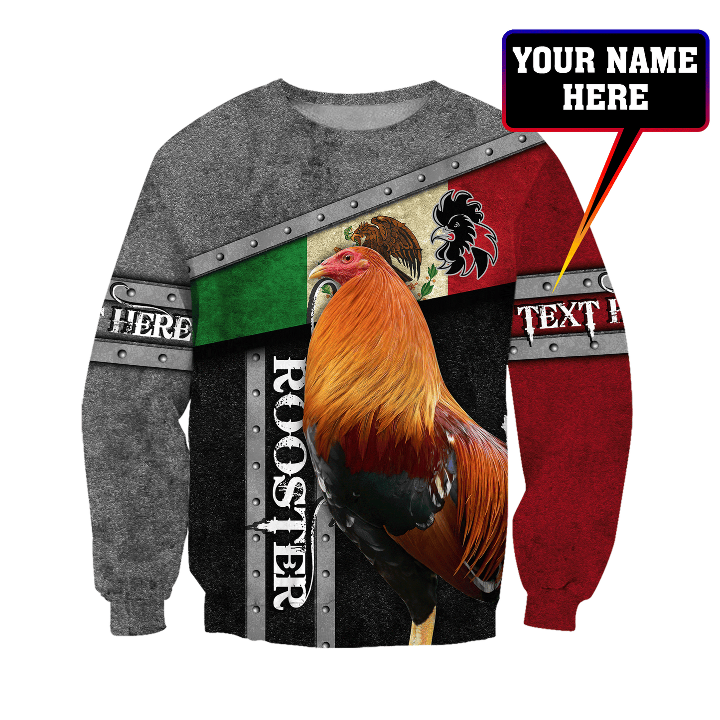 Personalized Rooster 3D Printed Unisex Shirts AM02062102
