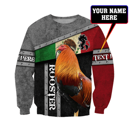 Personalized Rooster 3D Printed Unisex Shirts AM02062102
