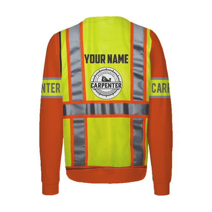Personalized Name Carpenter 3D All Over Printed Unisex Safety Ver 2