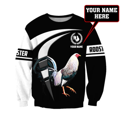 Personalized Rooster 3D Printed Unisex Shirts AM07052104