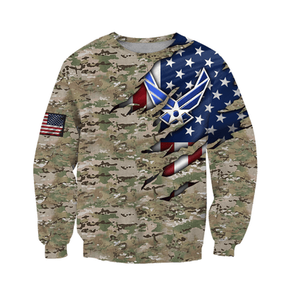 Army 3D All Over Printed Unisex Shirts