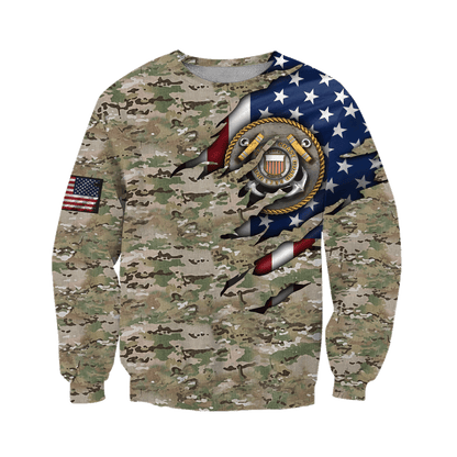 Army 3D All Over Printed Unisex Shirts