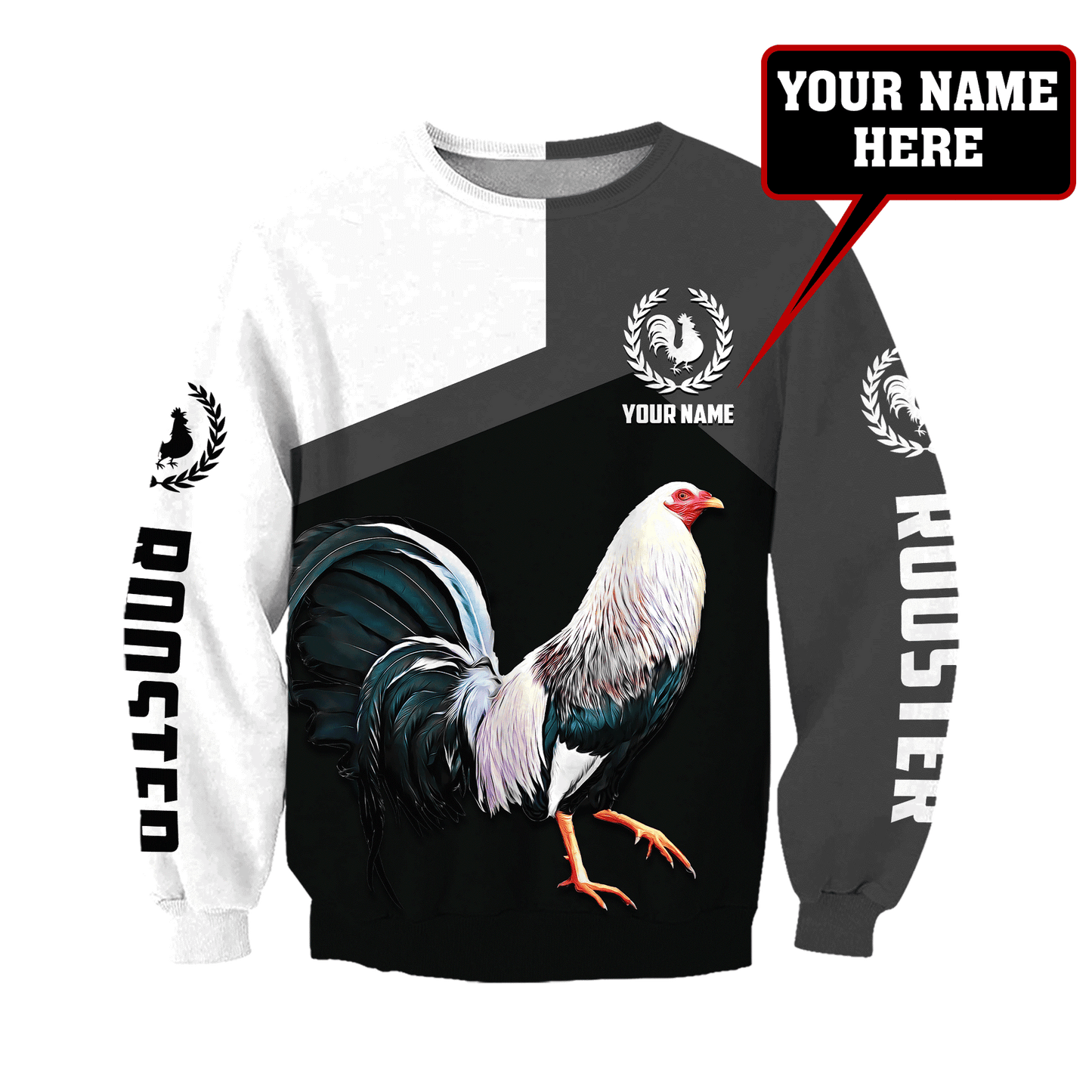 Personalized Rooster 3D Printed Unisex Shirts AM10052106