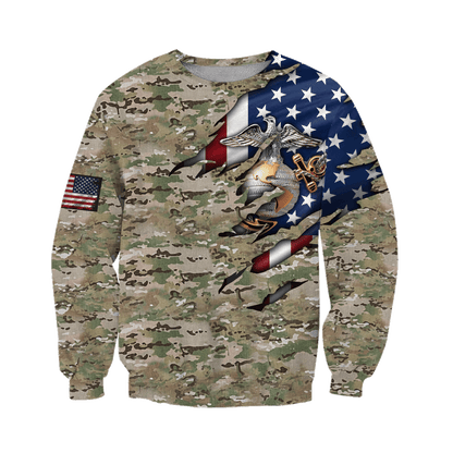 Army 3D All Over Printed Unisex Shirts