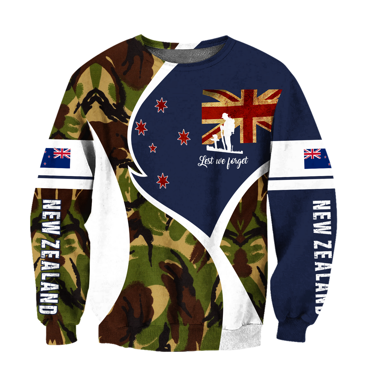 Lest We Forget Anzac Day 3D All Over Printed