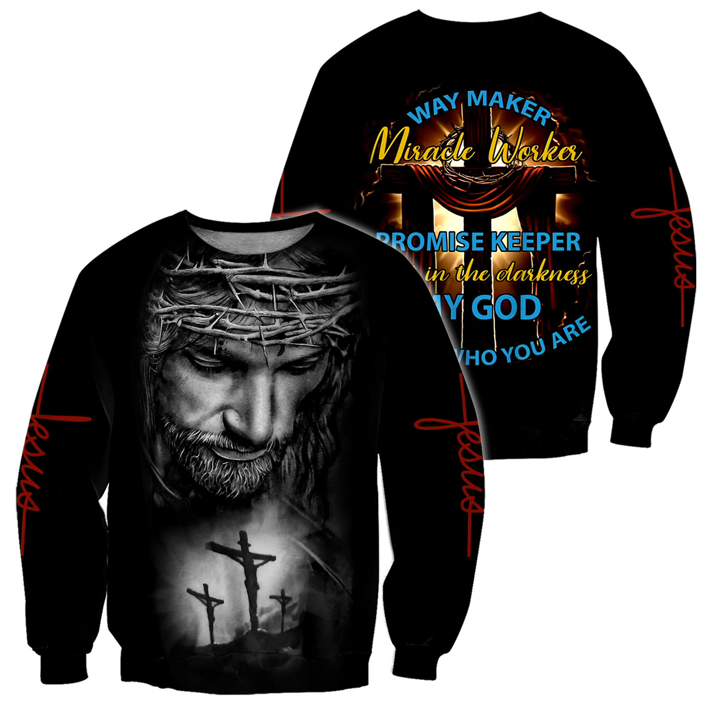 Premium Christian Jesus Easter 3D All Over Printed Unisex Shirts HV