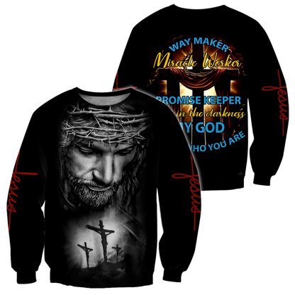 Premium Christian Jesus Easter 3D All Over Printed Unisex Shirts HV