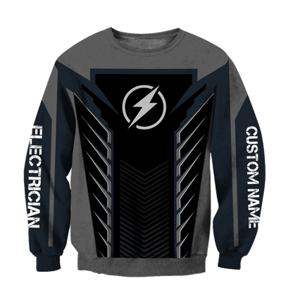 Customize Name Electrician Hoodie For Men And Women HHT23042101