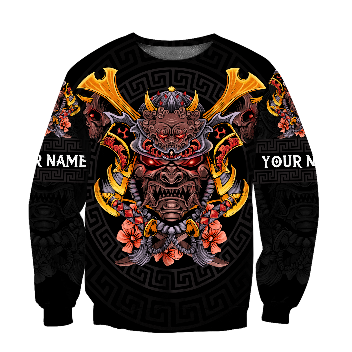 Premium 3D Printed Personalized Unisex Samurai Shirts No1 MEI