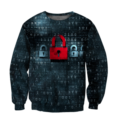 Cyber Language 3D All Over Printed Unisex Shirts