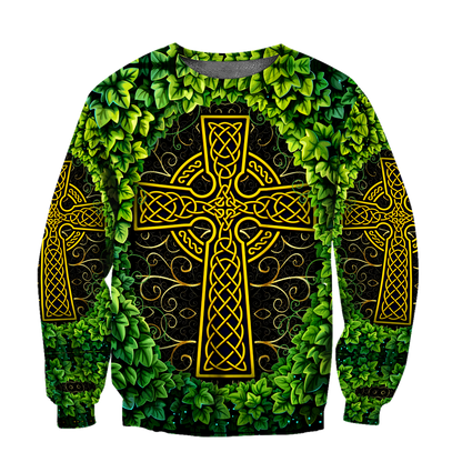 Irish Happy Sant Patrick's Day 3D Hoodie Shirt For Men And Women LAM