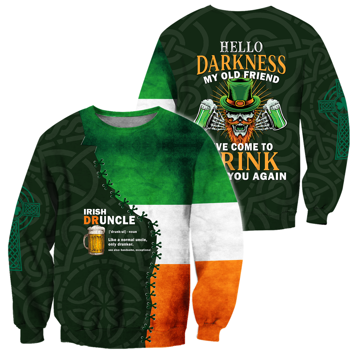 Irish Saint Patrick Day 3D All Over Printed Unisex Shirt