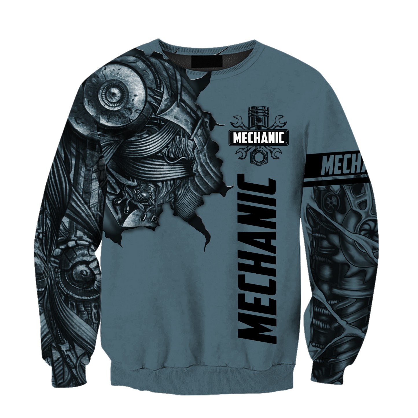 Mechanic Tattoo Machine All Over Printed Hoodie For Men and Women TN