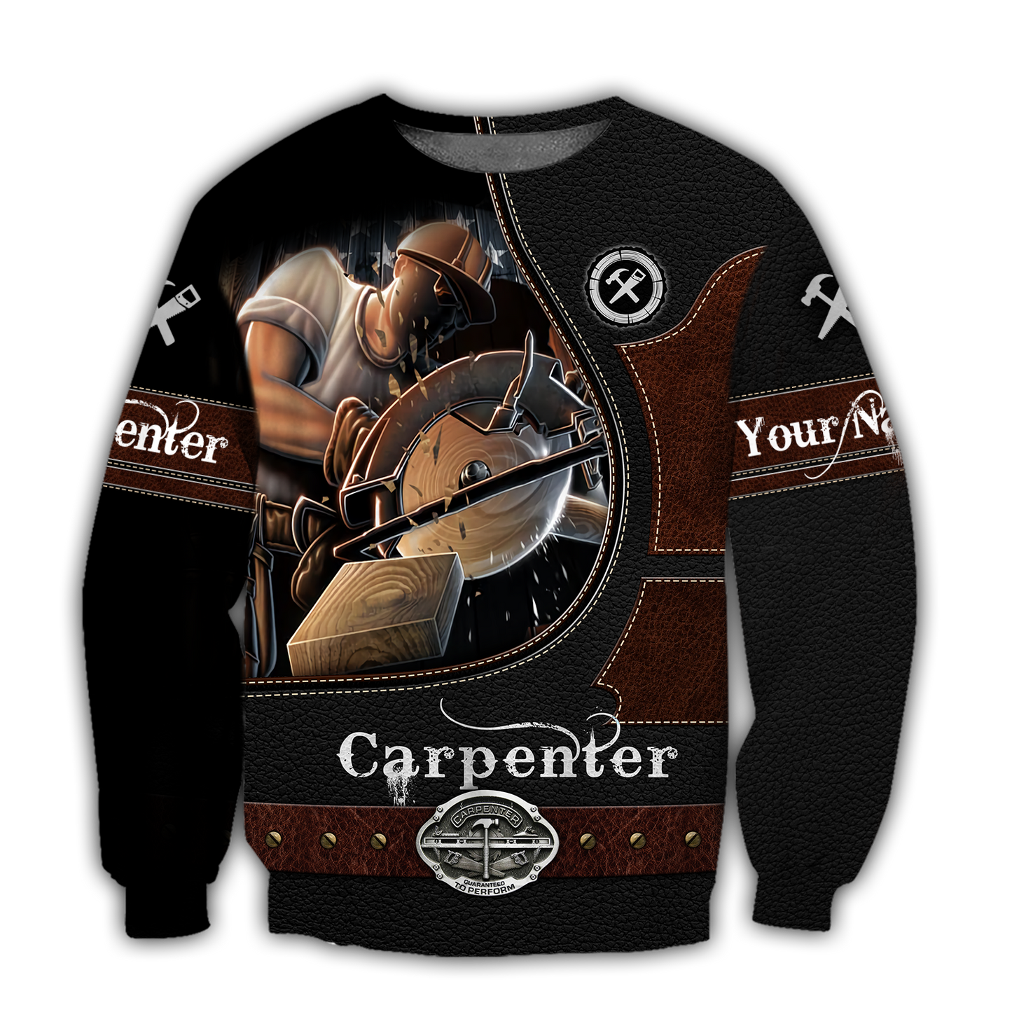 Personalized Name Carpenter 3D All Over Printed Unisex Shirts Ver 3