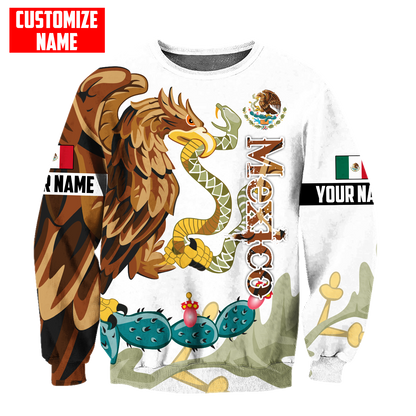 Persionalized Mexico 3D All Over Printed Unisex Shirts DQB25062101