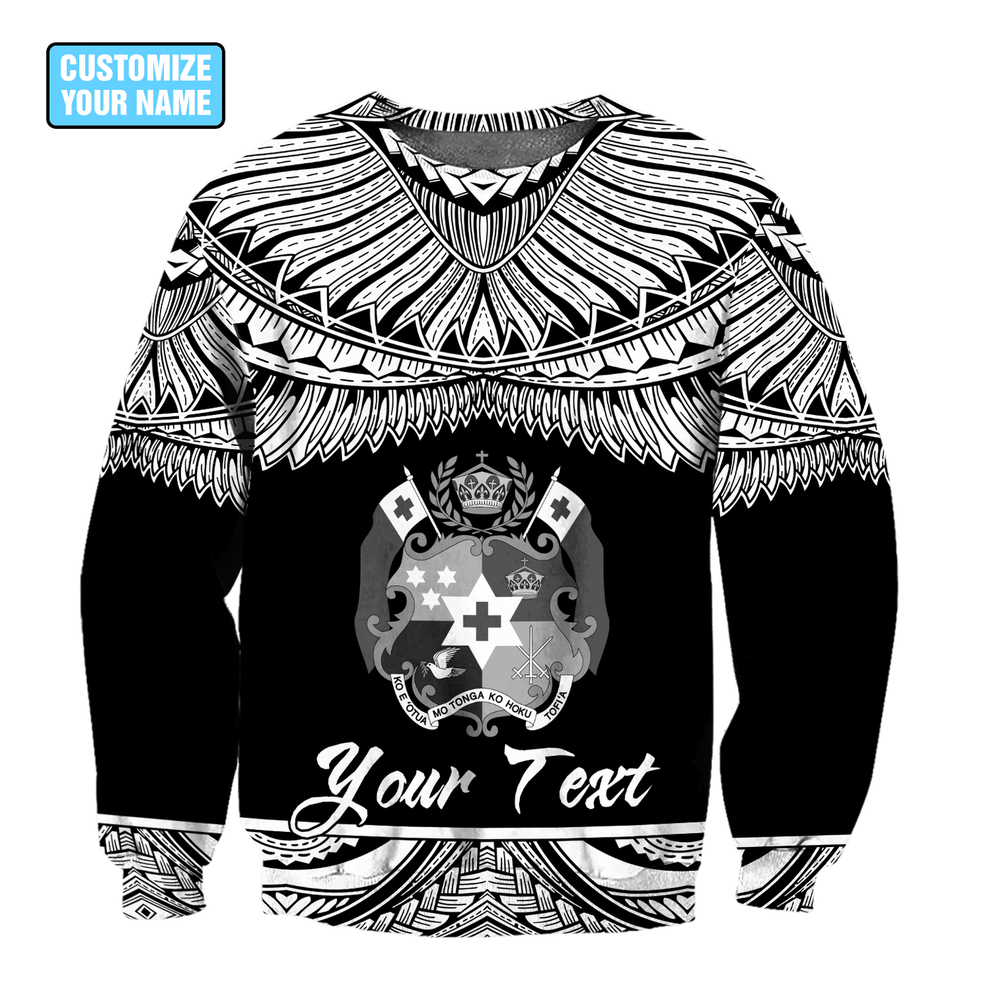 Polynesian Tattoo Tong A Unisex Shirts Personalize Name