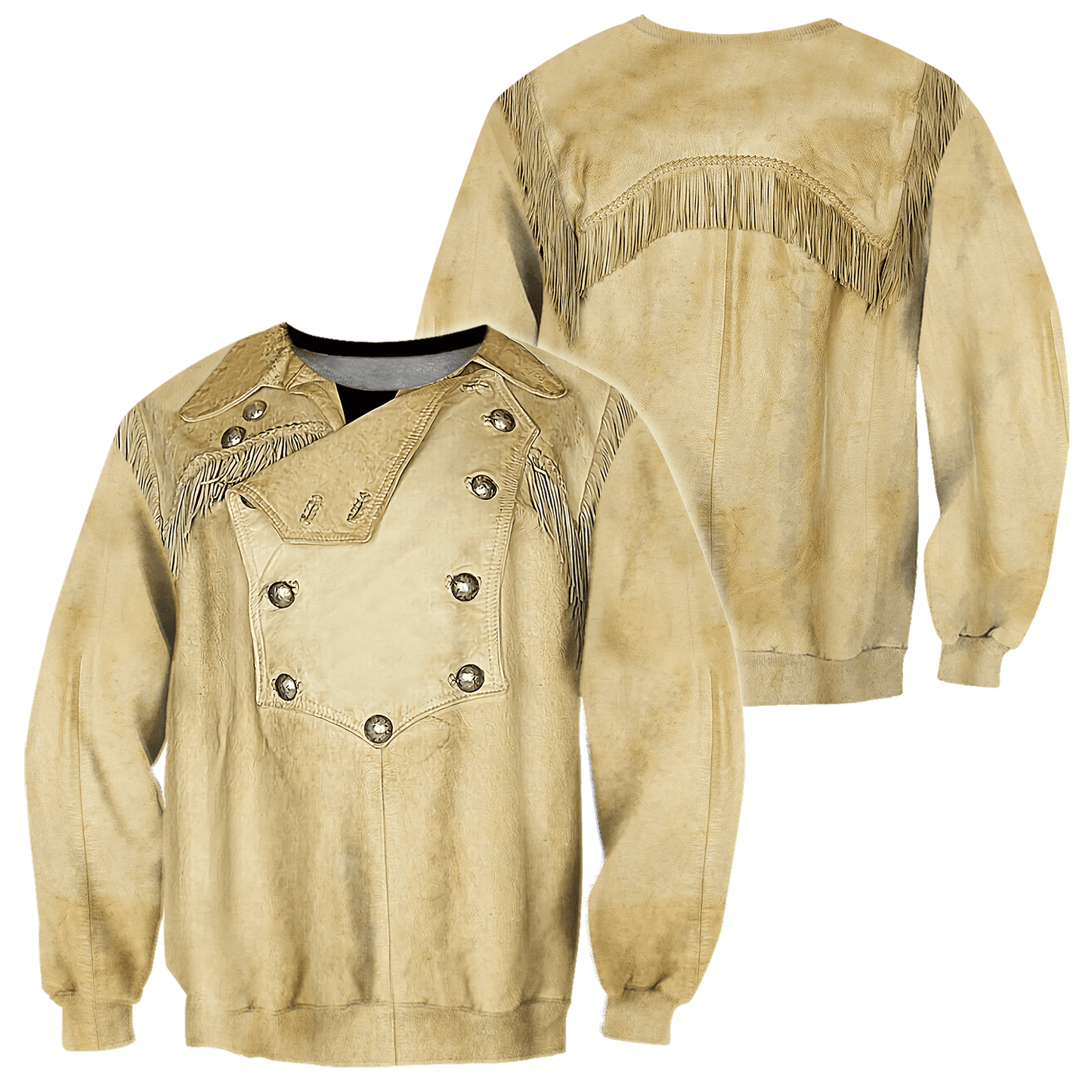 Cowboy Jacket No30 Cosplay 3D Over Printed Unisex Deluxe Hoodie ML