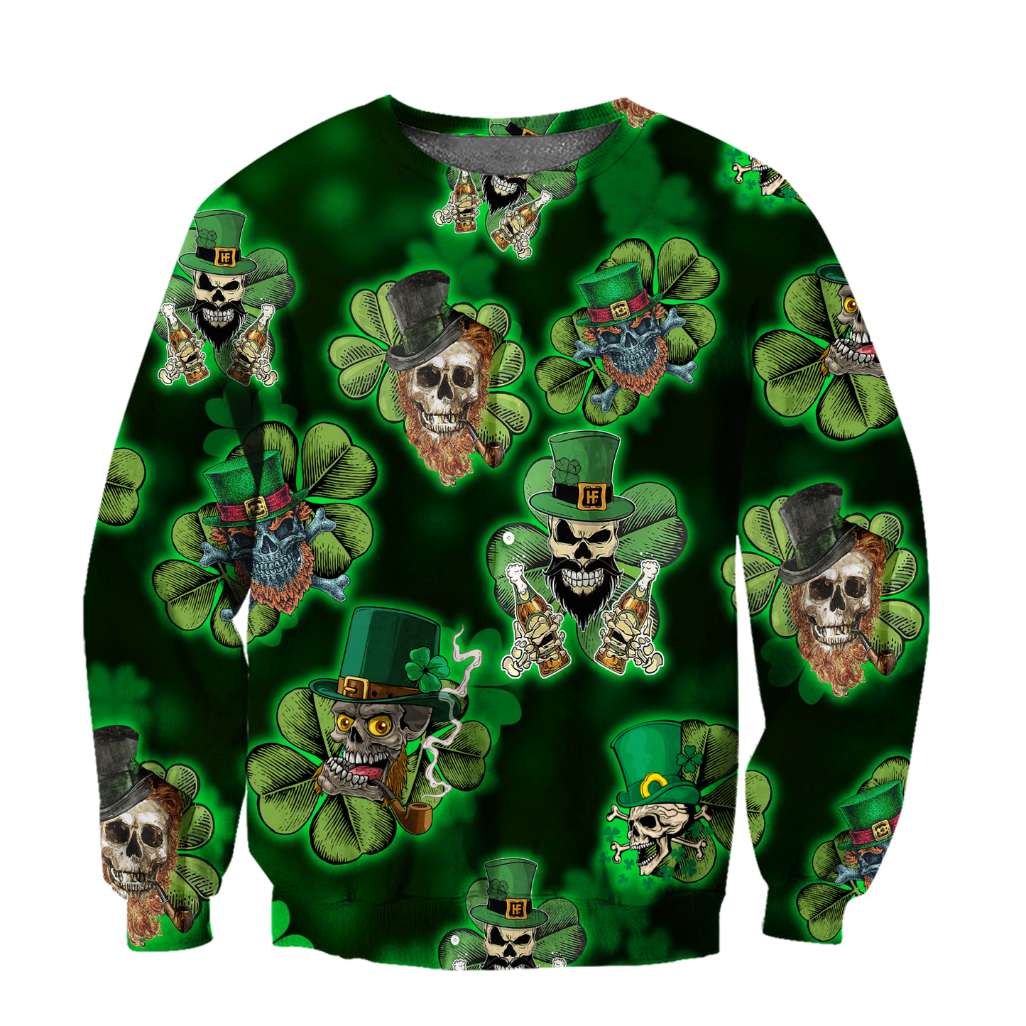Skull Pattick Hoodie For Men And Women